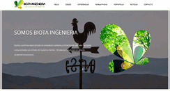 Desktop Screenshot of biotaingenieria.com